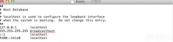 Mac OSϵͳ��hosts�ļ���ʲôλ�ã�