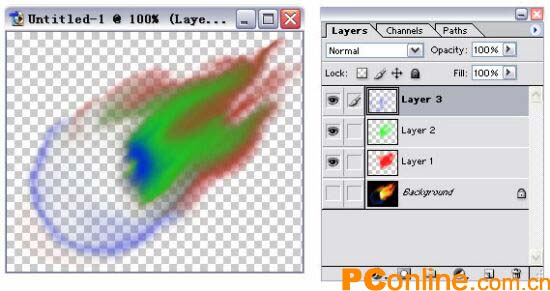 Photoshopʹ��ɫ��ԭ��ȥ����