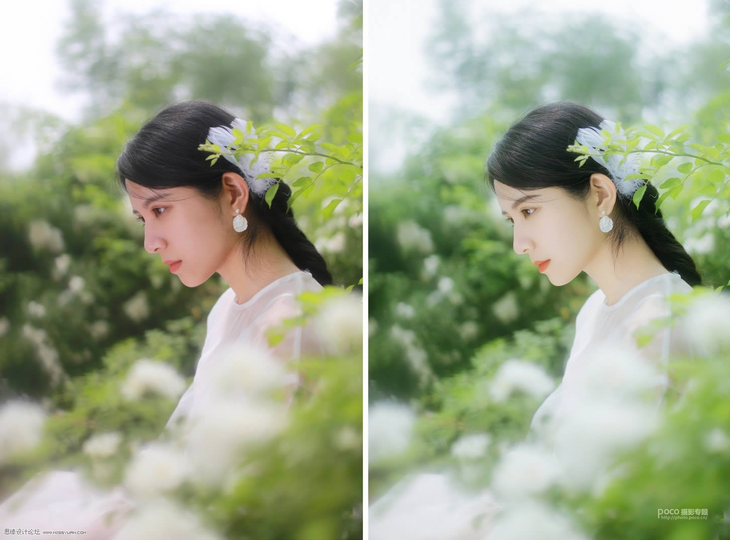 Photoshop���������ɾ����Ů������Ч��