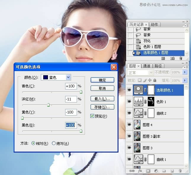 �ѻ谵Ů����Ƭ����ͨ͸ˮ��ɫ�ʵ�PSͼ����ϸ�̳�