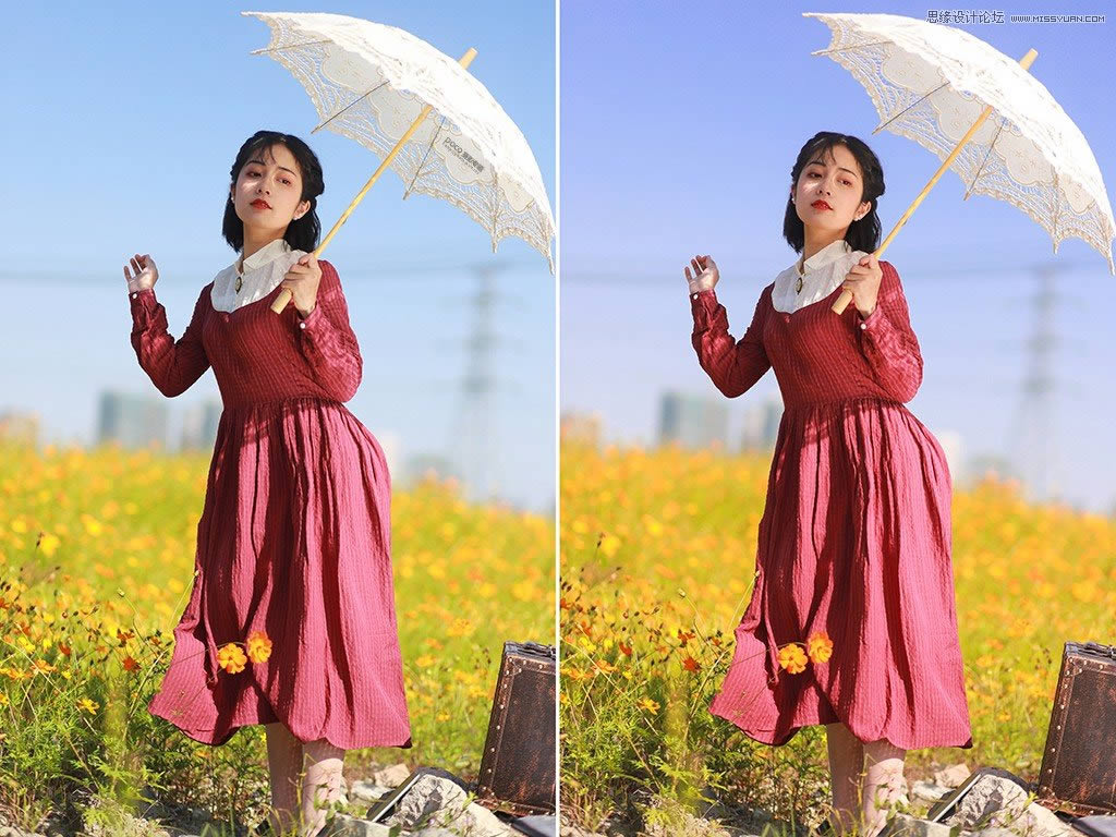 �����λ�ˮ���⾰Ů���ɷ���Ƭ��PSͼ����ϸ�̳�