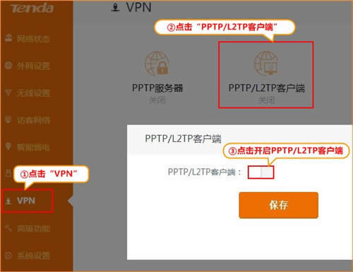 �ڴ� AC15 ����·��������PPTP��L2TP�ͻ��˷��� ·����