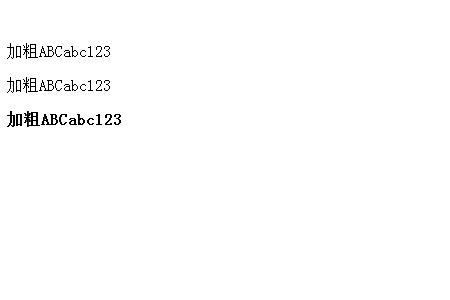 CSS��font-weight�������ʹ��