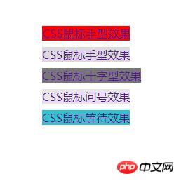 CSS�������������״�ı仯��(������ʾ)