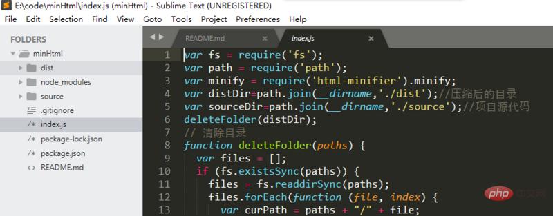 ���ʹ��node��ֲ�ѹ��htmlҳ�棨��Դ�룩