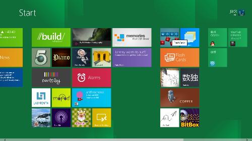 Win8ϵͳ��ʼ�˵�ȫ�����Ӣ�ĵĴ�������