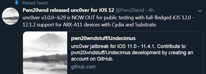 ƻ��iOS 12.0-12.1.2������Խ��