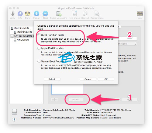 Mac OS X����Ubuntu usb�����̵Ľ���취