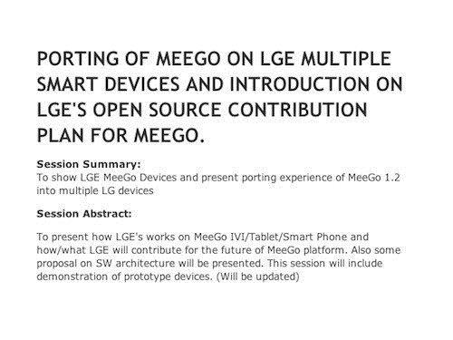 MeeGo迎来曙光 LG本月推出多款MeeGo产品 MeeGo迎来曙光 LG本月推出多款MeeGo产品