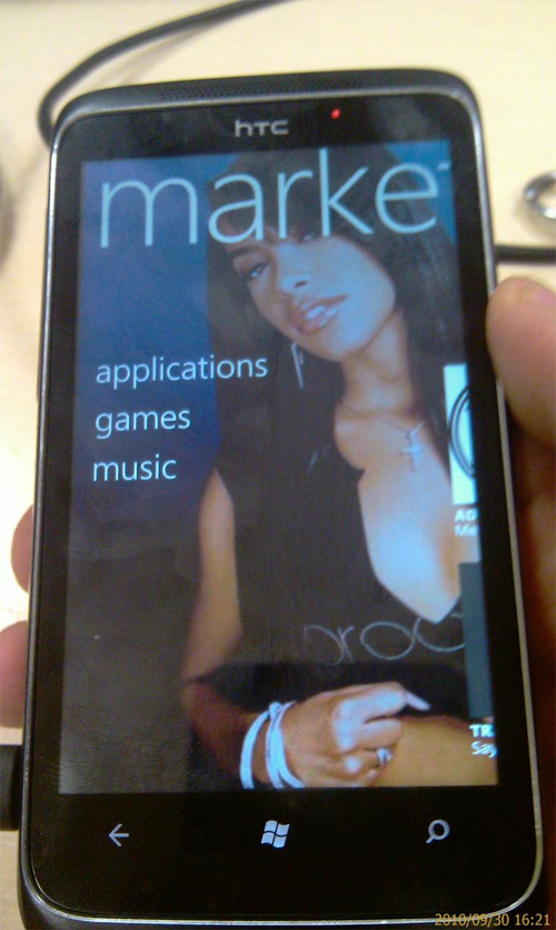 WP7�»�HTC Spark ������Ƭ����