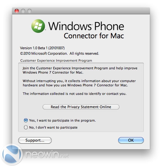 ΢��Mac��WP7ͬ�������״��ع�