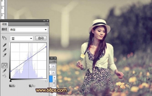 Photoshop�����⾰��ŮͼƬƯ����ů��ɫ