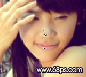 Photoshop����԰��ŮͼƬ������͵�����ɫ
