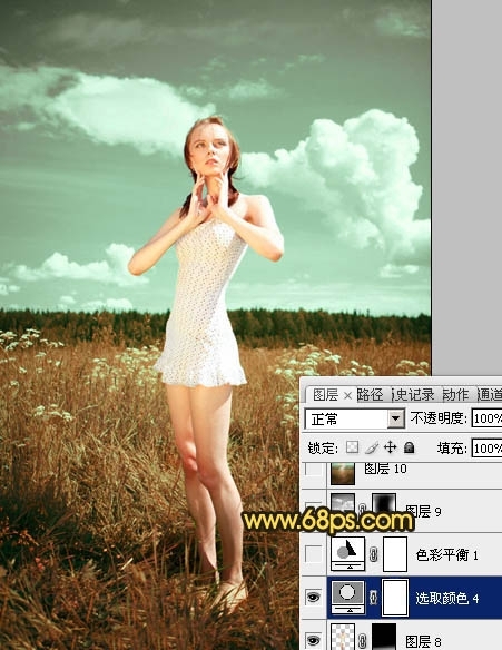 Photoshop������Ұ����ͼƬ�����İ�������ɫ