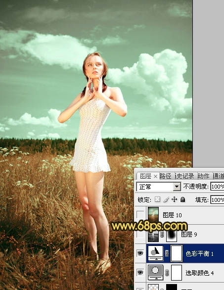 Photoshop������Ұ����ͼƬ�����İ�������ɫ