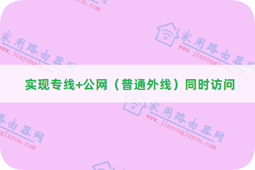 磊科NBR100企业路由器专线和外网正常访问设置教程