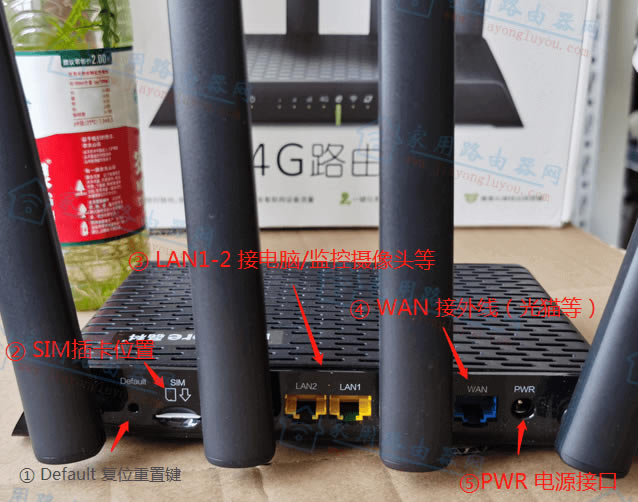 磊科4G路由器G1不登录后台怎么重置恢复出厂设置?