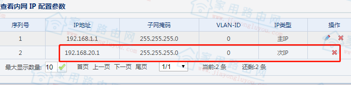 磊科(Netcore)企业路由器怎么添加多个内网IP网段?