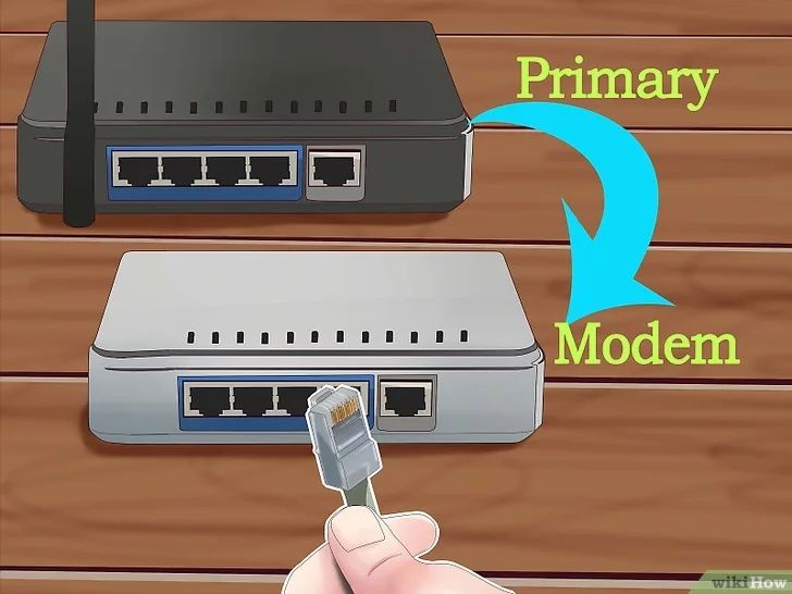 两个路由器怎么连接?