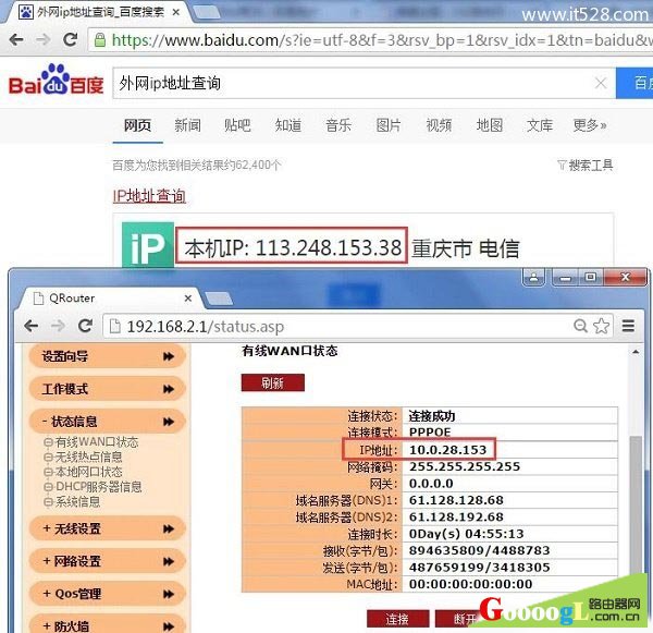 ·����WAN��IP������IP��һ����ԭ�����