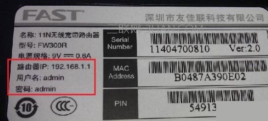 192.168.1.1��½ҳ���˺ź������Ƕ��� - ��վ