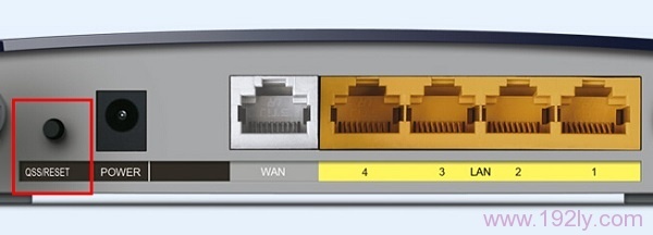 TP-Link·�����ϵ�RESET���ð�ť