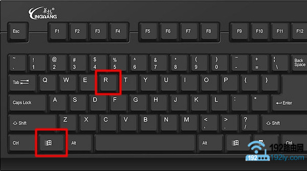 ͬʱ��ס�����ϵġ�Win��+��R����ϰ���