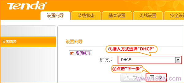 �ڴ�4G300��Яʽ·�����Ľ��뷽ʽѡ��DHCP