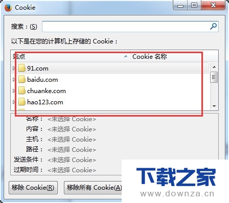 火狐浏览器查看保存的cookie的详细操作步骤