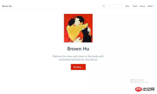VuePress做出个人网页