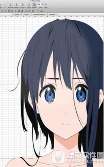 excel��ô�滭 excel��CG����ͼƬ�̳�