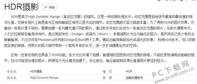 hdr是啥意思?