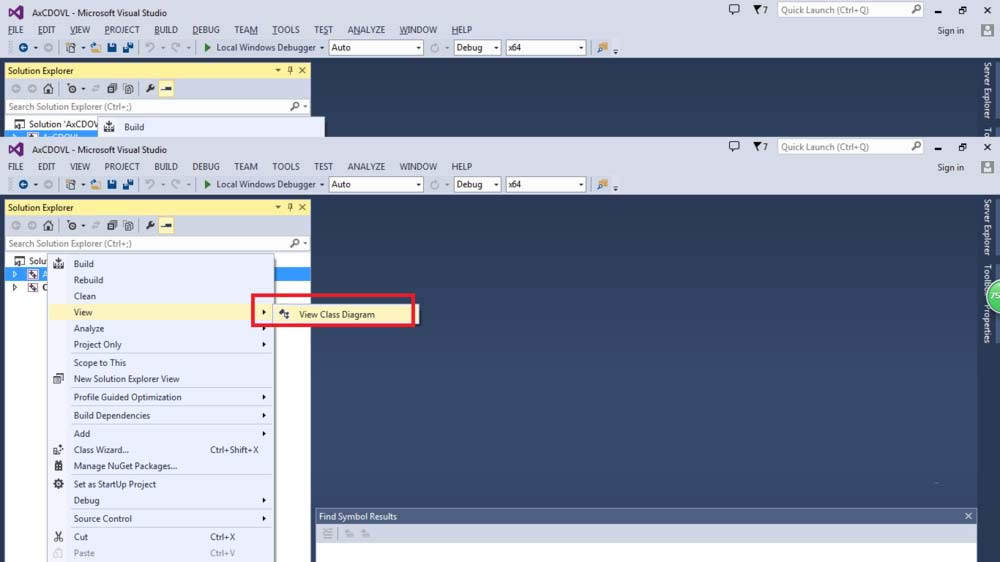 VS2013��ô�鿴��Ŀ��Class Diagram��ͼ?