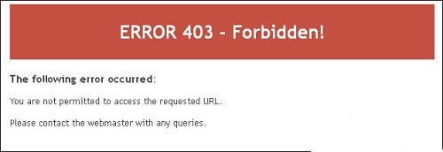 http���֡���ֹ���� 403�������ԭ�򼰽���취