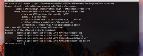 ƻ��apfs�ļ�ϵͳ��ȱ�� apfs�ļ�ϵͳ������ô��
