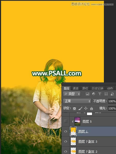 ����Ψ��Ϧ��������ͯ��Ƭ��Photoshop�̳�