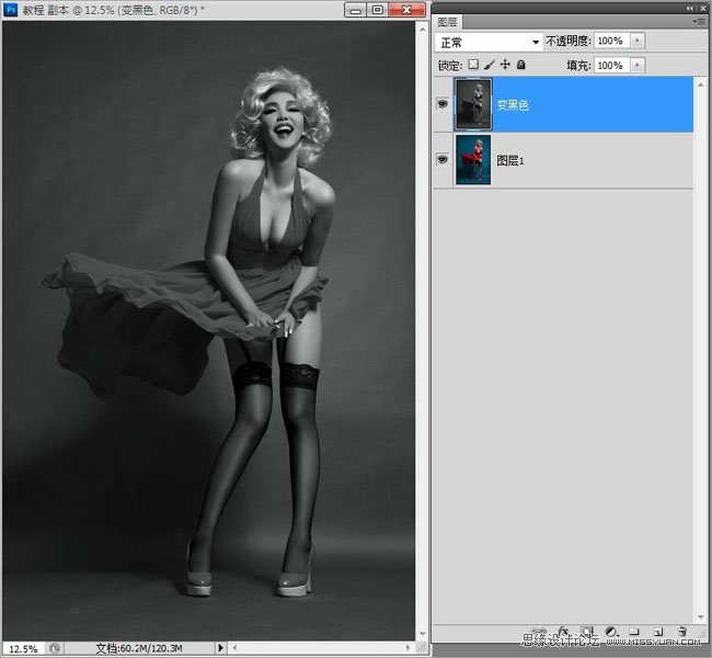 Photoshop����ʱ�л��ɷ�����ﺣ��ͼƬ