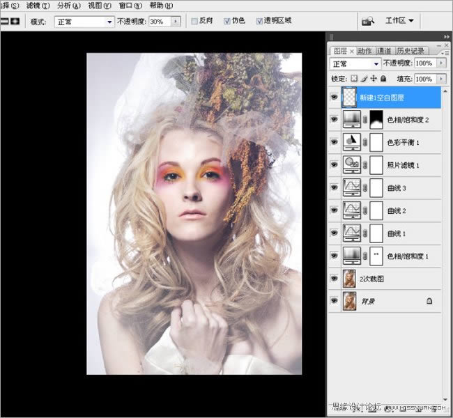 Photoshop����Ψ������������ͷ����Ƭ