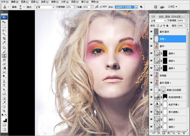 Photoshop����Ψ������������ͷ����Ƭ