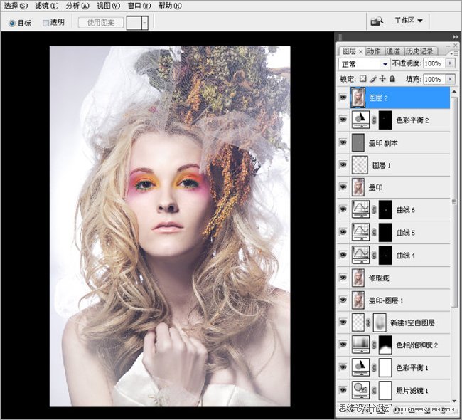 Photoshop����Ψ������������ͷ����Ƭ