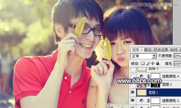 Photoshop����Ψ����Ƥ������Ƭɫ��Ч��