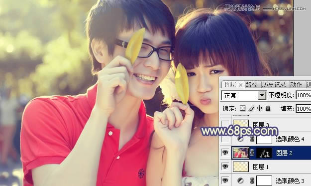 Photoshop����Ψ����Ƥ������Ƭɫ��Ч��