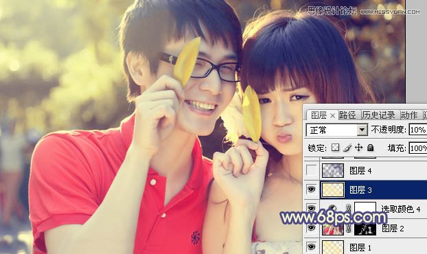 Photoshop����Ψ����Ƥ������Ƭɫ��Ч��