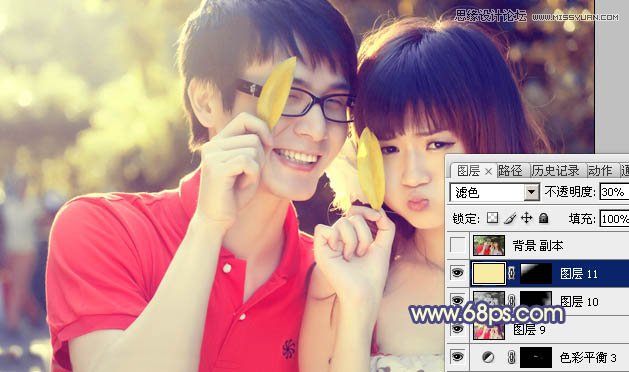 Photoshop����Ψ����Ƥ������Ƭɫ��Ч��