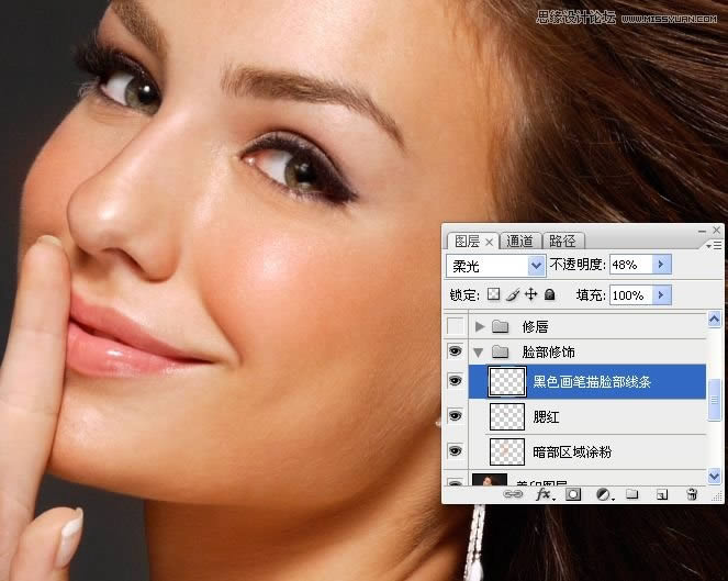 Photoshop���������й��󼡷�ɫ��ģ����Ƭ