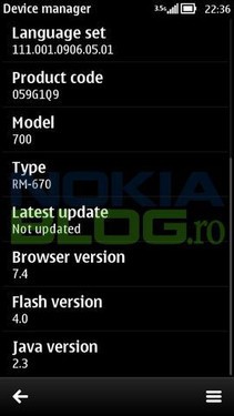 ����ŵ����N700 Symbian Belle�����ع�