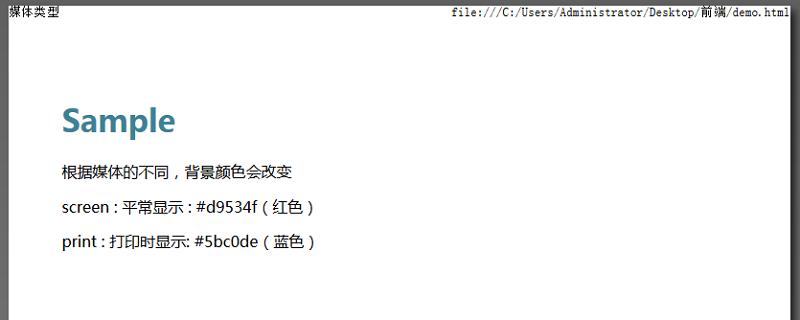 媒体类型 媒体类型