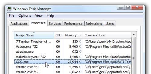 Win7ϵͳCCC.exe������ʲô�����Թص���
