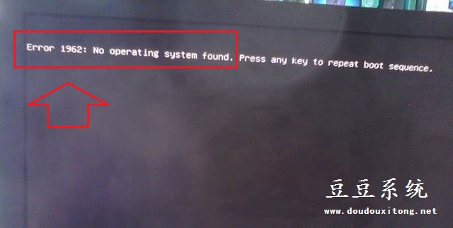 ����һ���Ԥװwin8��win7ϵͳ����Error 1962��������