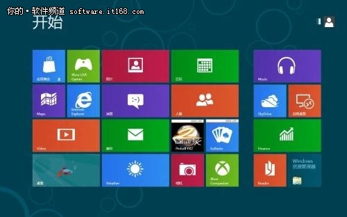 ΢��Win8ϵͳ�����л���ʼ��Ļ������
